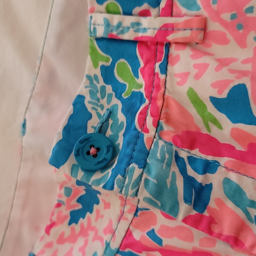 Lilly Pulitzer Coral Reefs Print Callahan Short - Picture 4 of 7